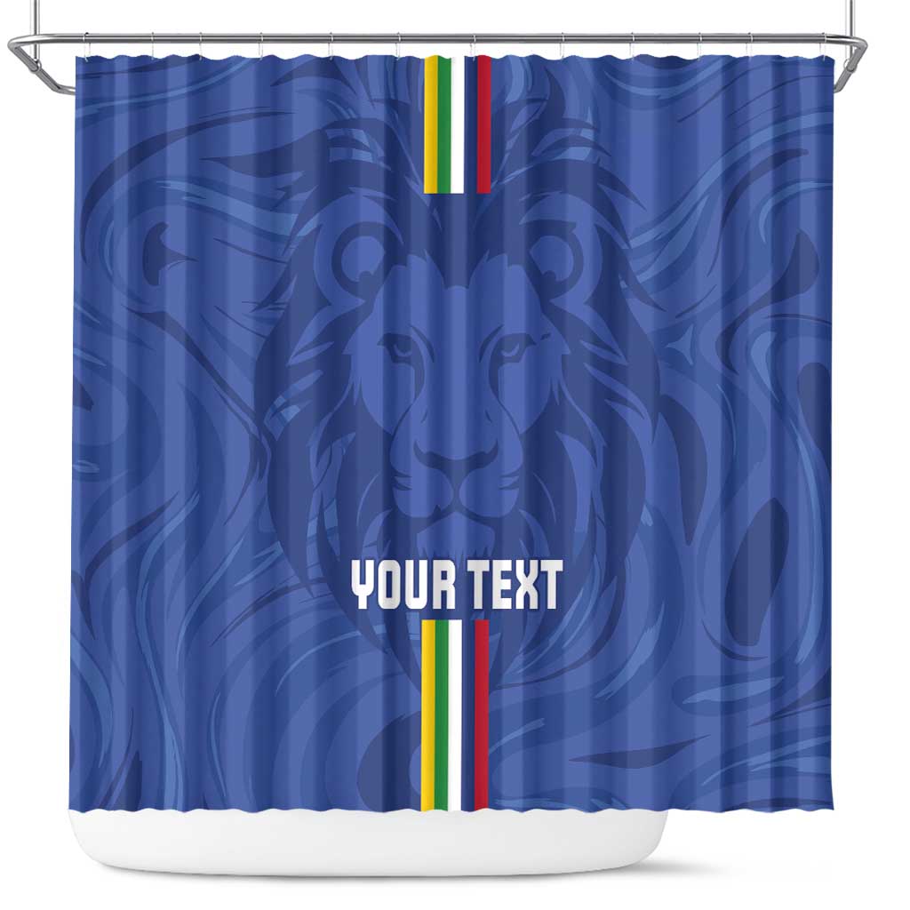 Custom Central African Republic Football Shower Curtain Go Les Fauves Go LT15