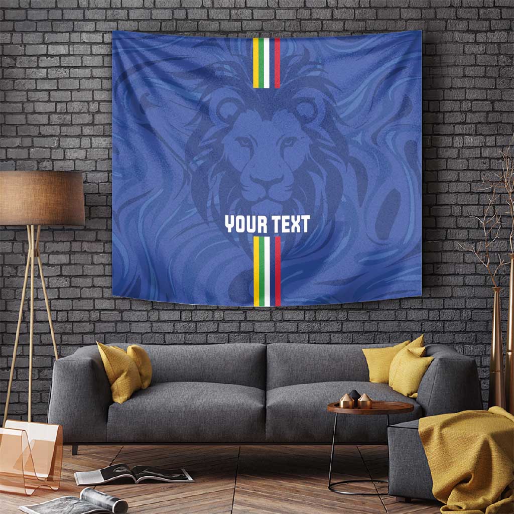 Custom Central African Republic Football Tapestry Allez Les Fauves LT15