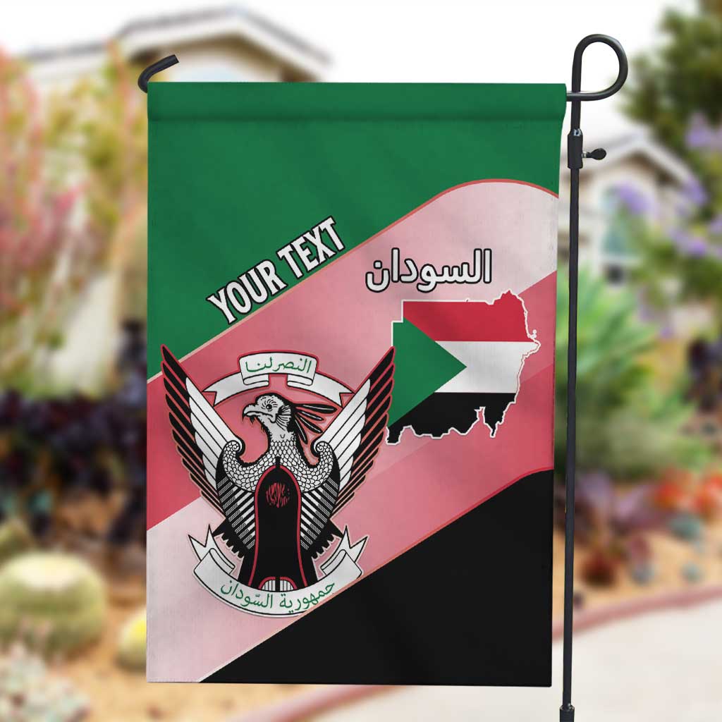 Personalized Sudan Garden Flag Coat Of Arms Flag Style LT15