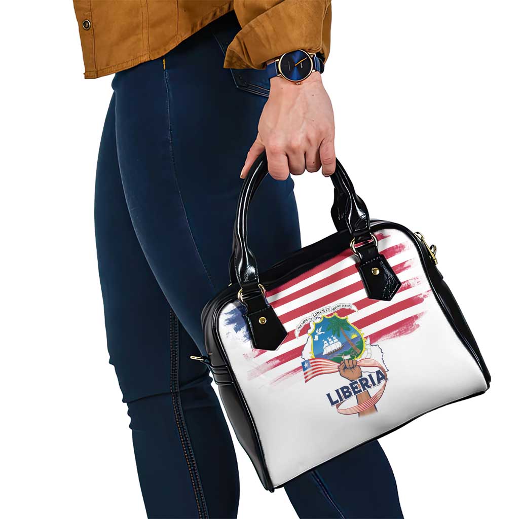 Liberia Flag Day Shoulder Handbag Our Flag Our Pride LT15
