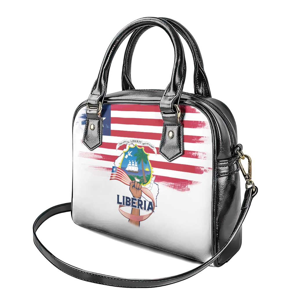 Liberia Flag Day Shoulder Handbag Our Flag Our Pride LT15