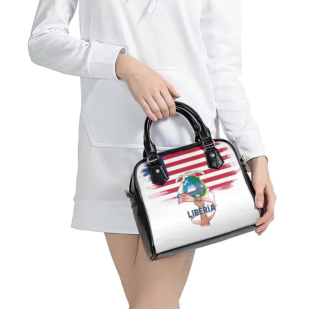 Liberia Flag Day Shoulder Handbag Our Flag Our Pride LT15