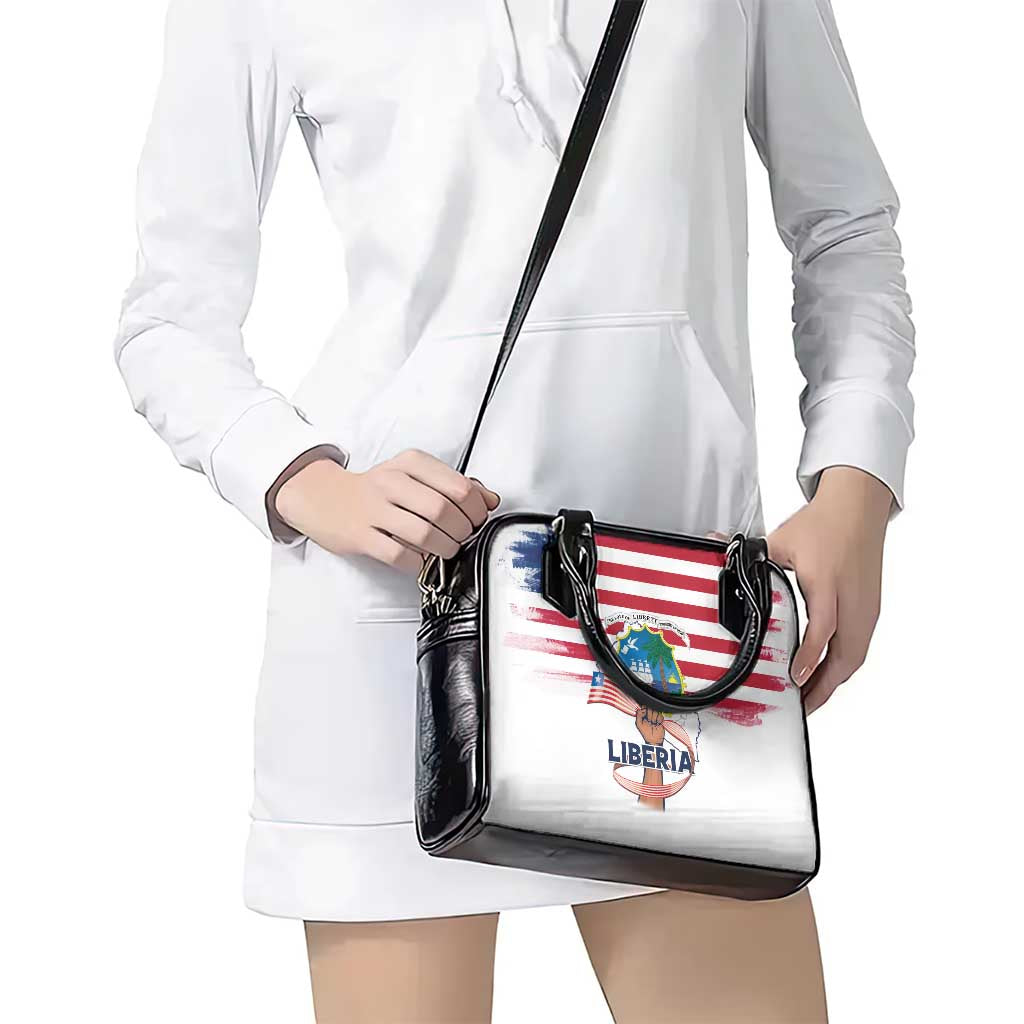 Liberia Flag Day Shoulder Handbag Our Flag Our Pride LT15