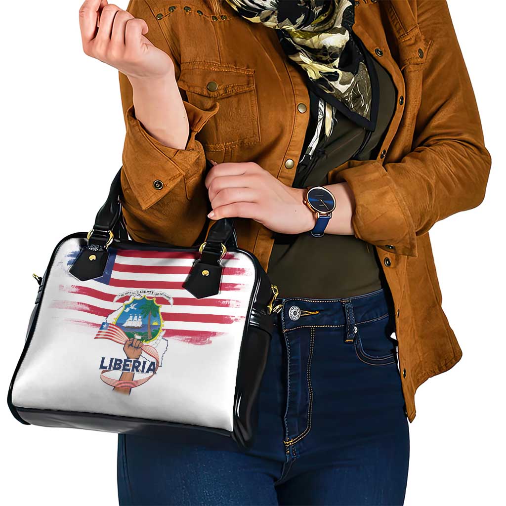 Liberia Flag Day Shoulder Handbag Our Flag Our Pride LT15