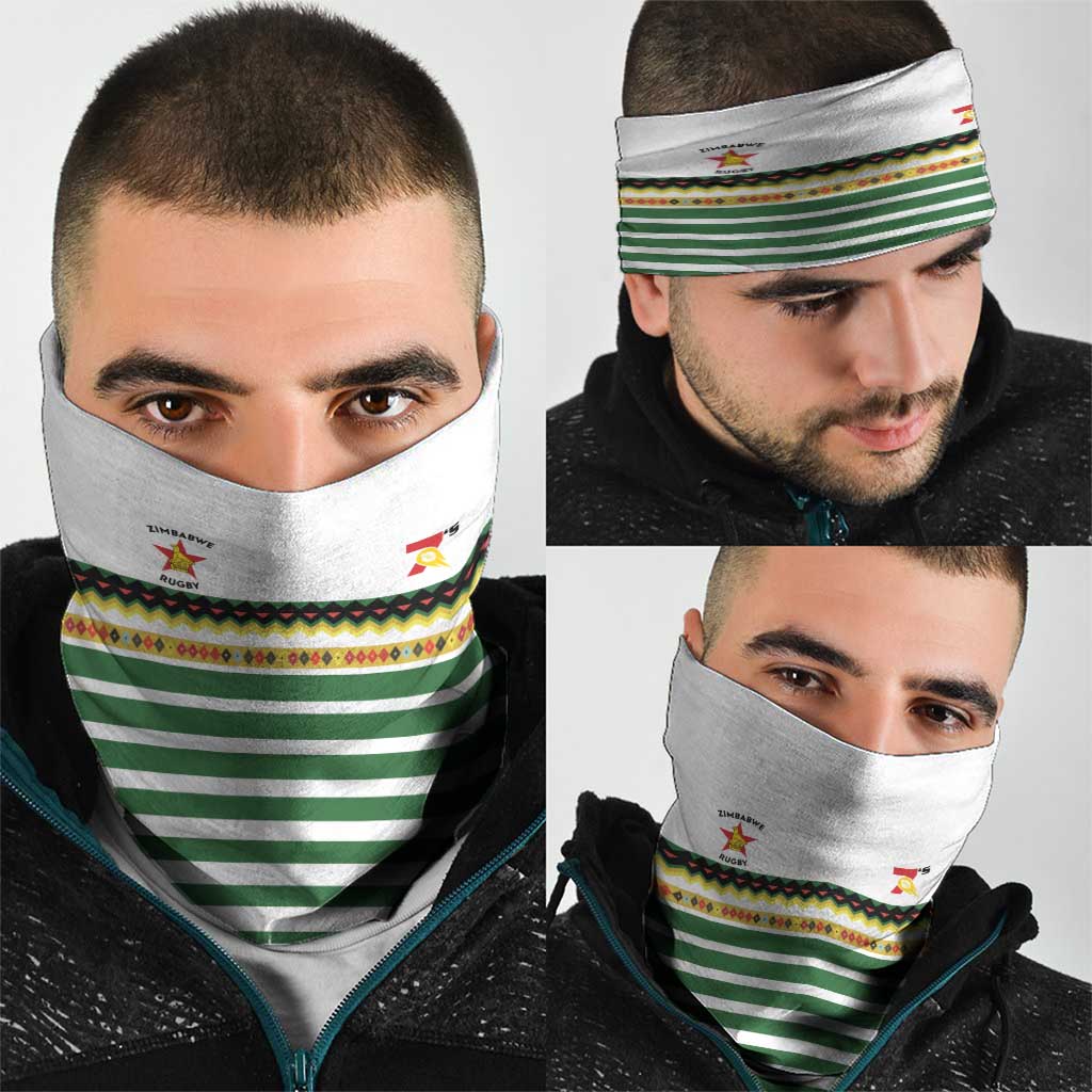 Zimbabwe Rugby Sevens Neck Gaiter Go Cheetahs Go LT15