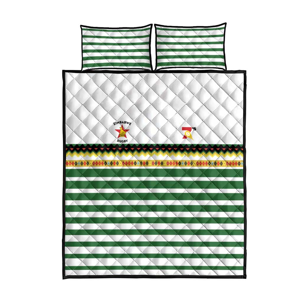 Zimbabwe Rugby Sevens Quilt Bed Set Go Cheetahs LT15