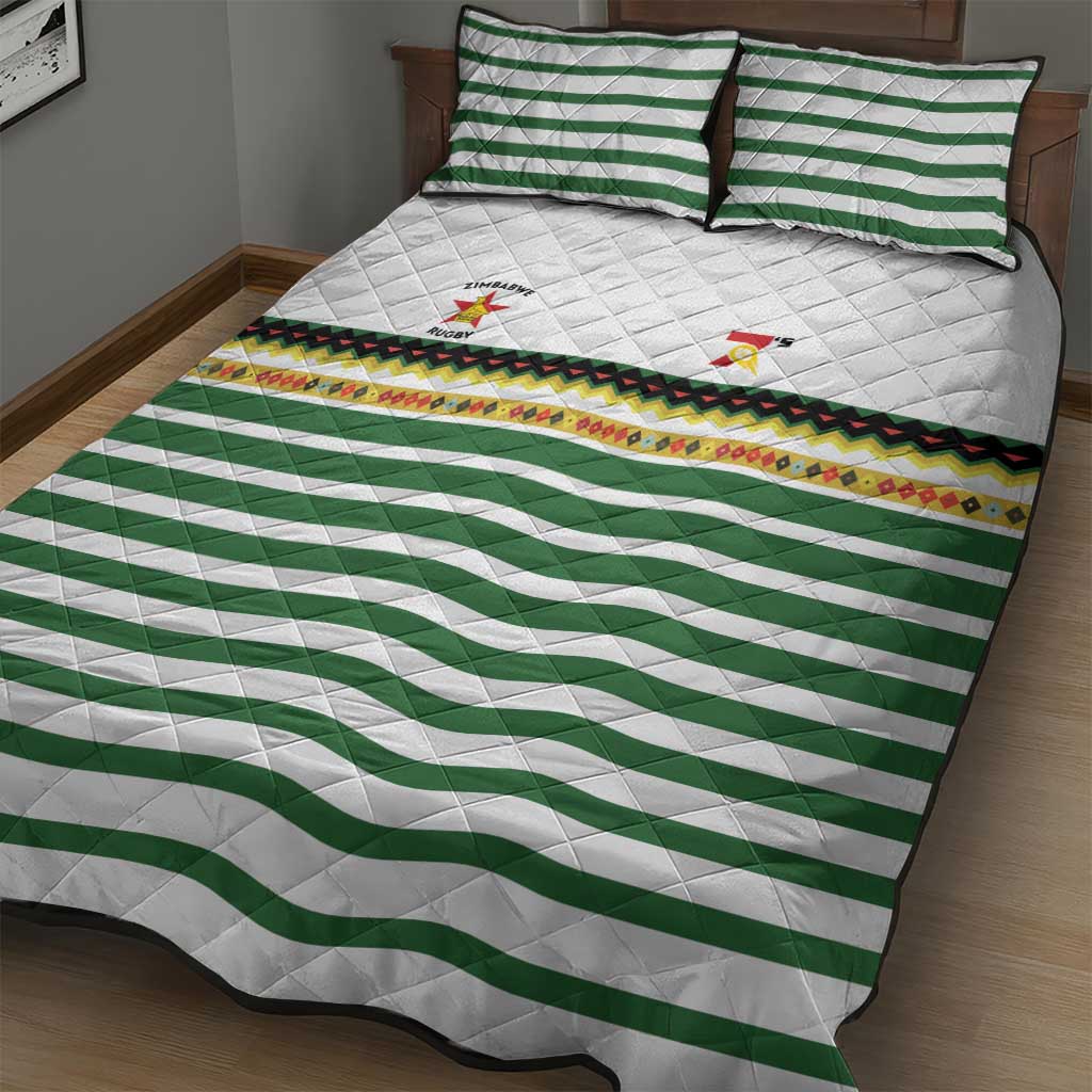Zimbabwe Rugby Sevens Quilt Bed Set Go Cheetahs LT15