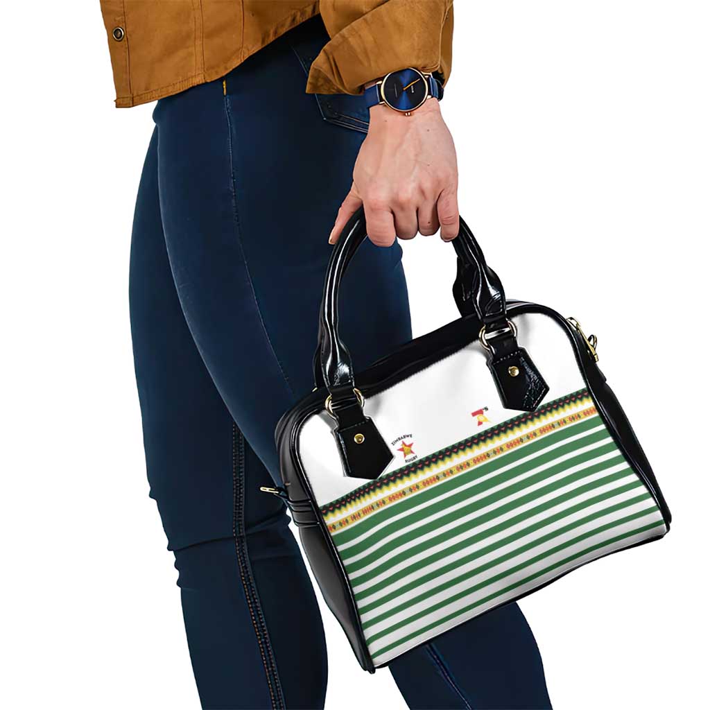 Zimbabwe Rugby Sevens Shoulder Handbag Go Cheetahs Go LT15