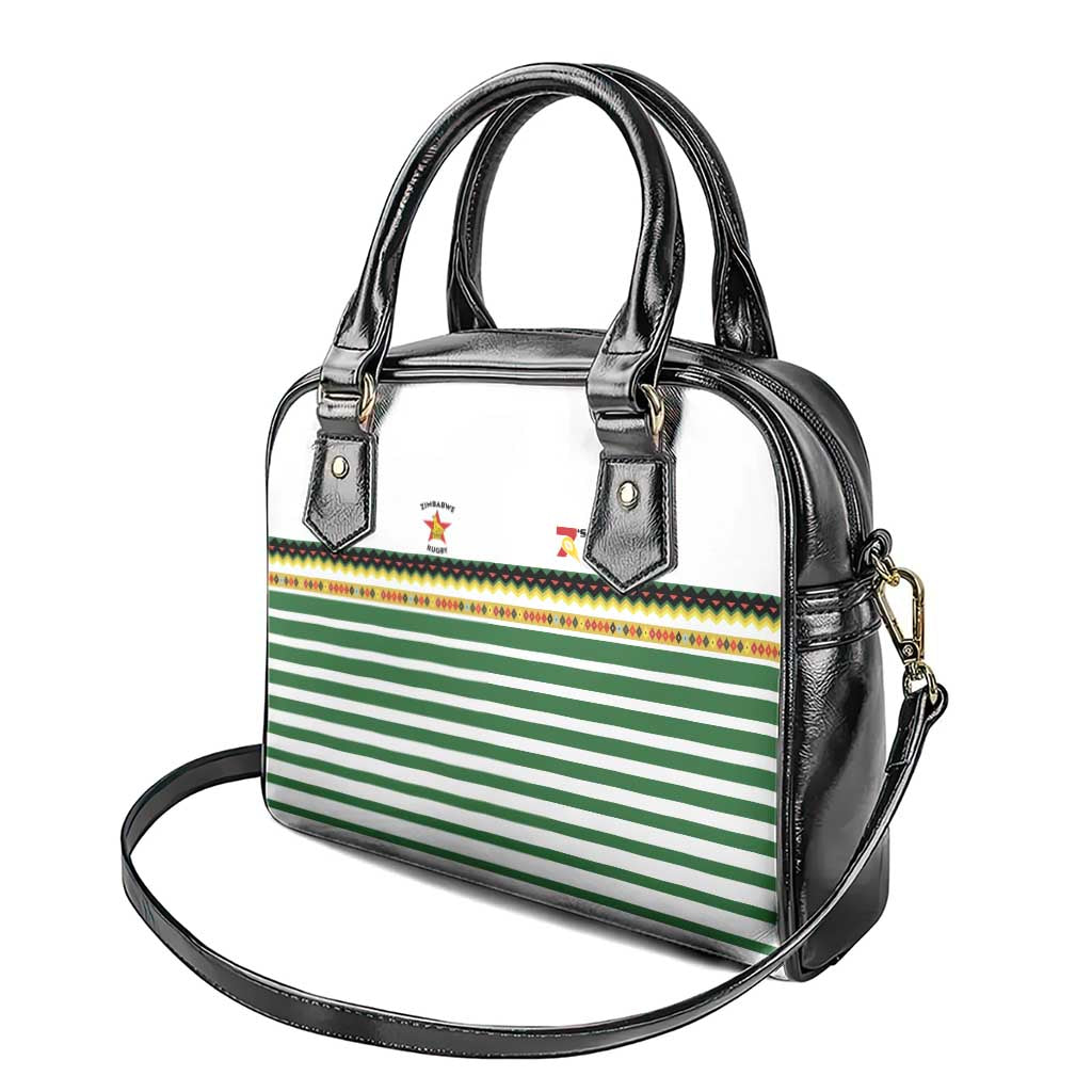 Zimbabwe Rugby Sevens Shoulder Handbag Go Cheetahs Go LT15
