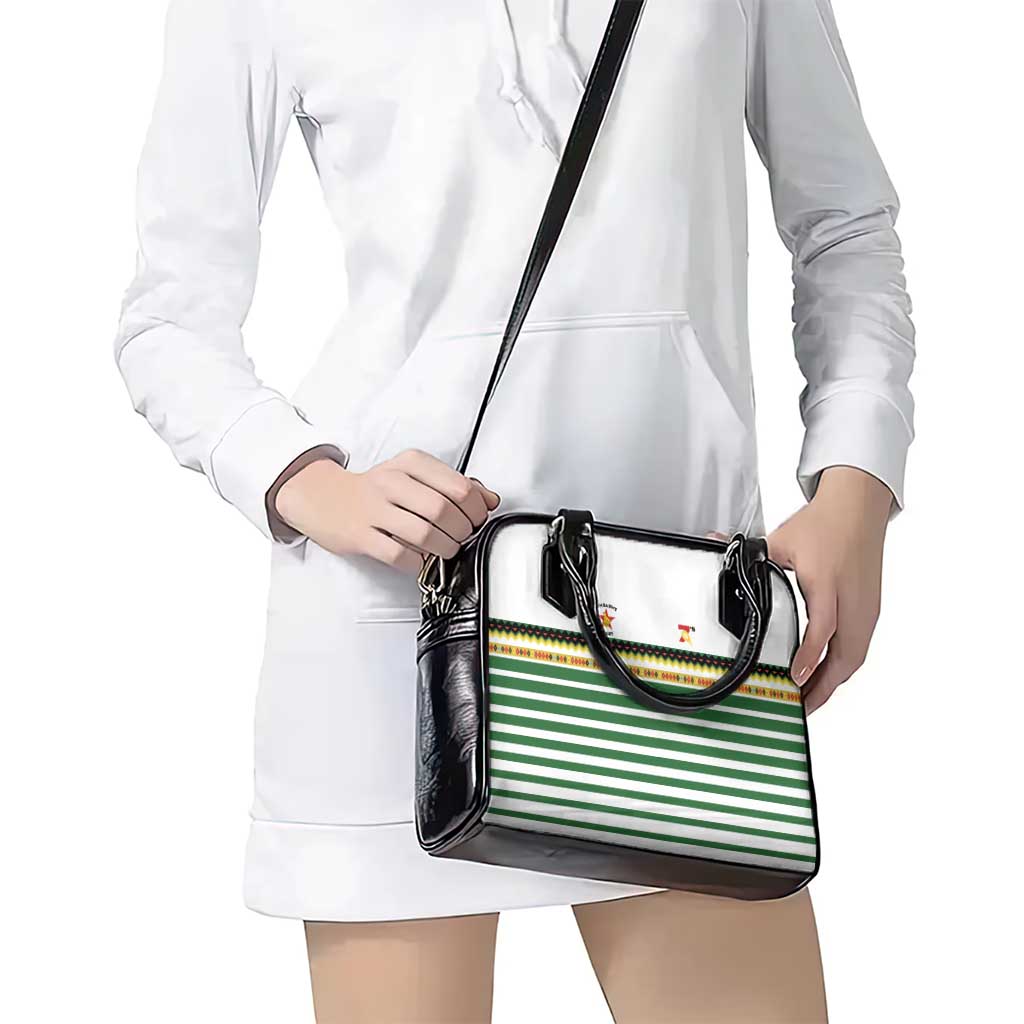 Zimbabwe Rugby Sevens Shoulder Handbag Go Cheetahs Go LT15