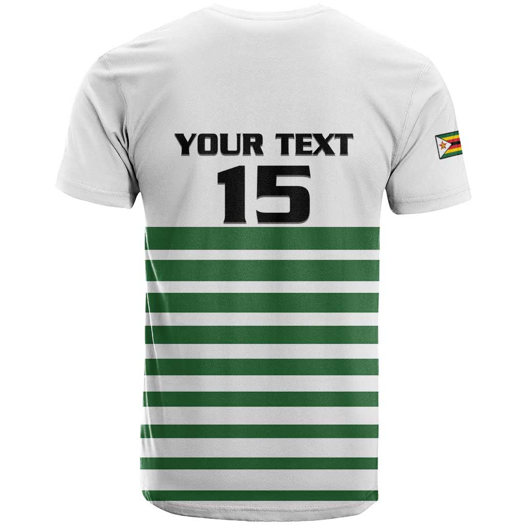 Zimbabwe Rugby Sevens Custom T shirt Go Cheetahs LT15