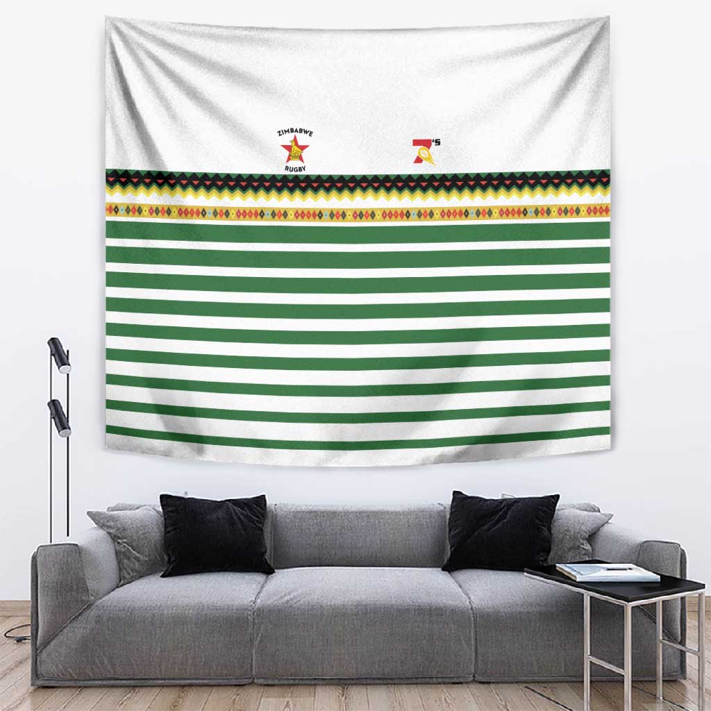 Zimbabwe Rugby Sevens Tapestry Go Cheetahs LT15