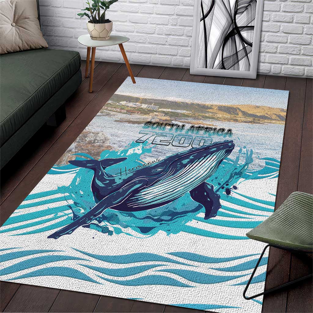 South Africa Whale Hermanus Fest Area Rug LT15
