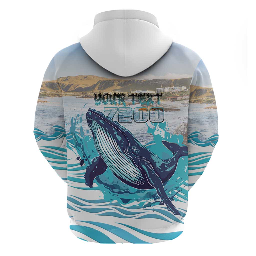 Personalized South Africa Whale Hoodie Hermanus Fest LT15
