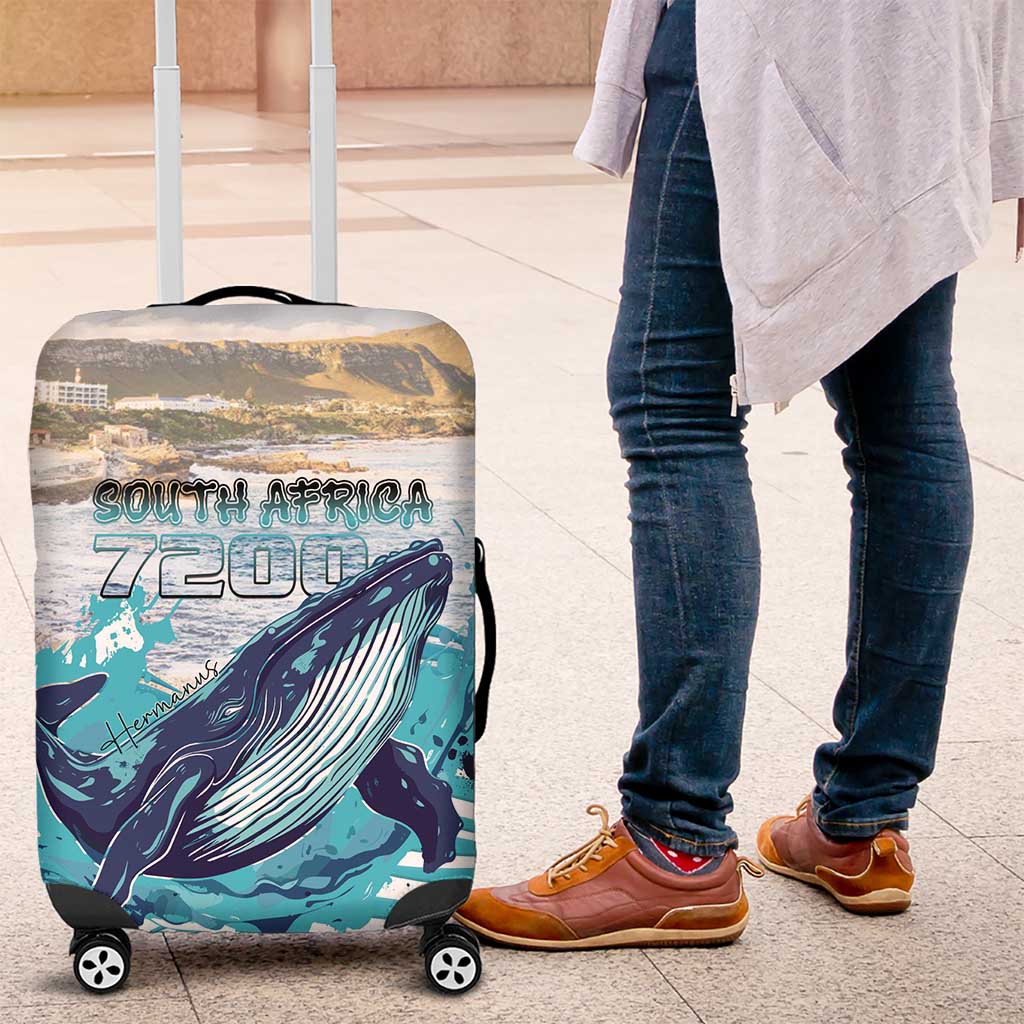 South Africa Whale Luggage Cover Hermanus Fest LT15