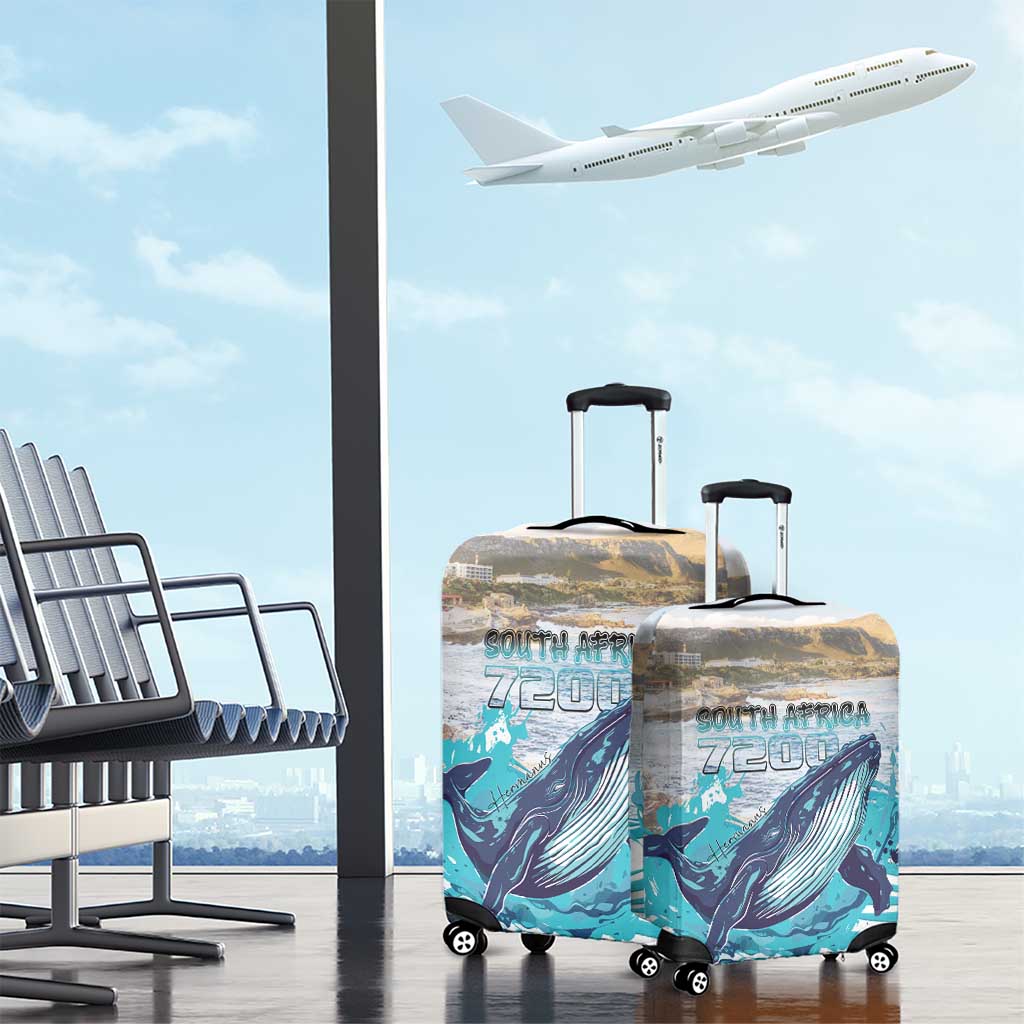 South Africa Whale Luggage Cover Hermanus Fest LT15