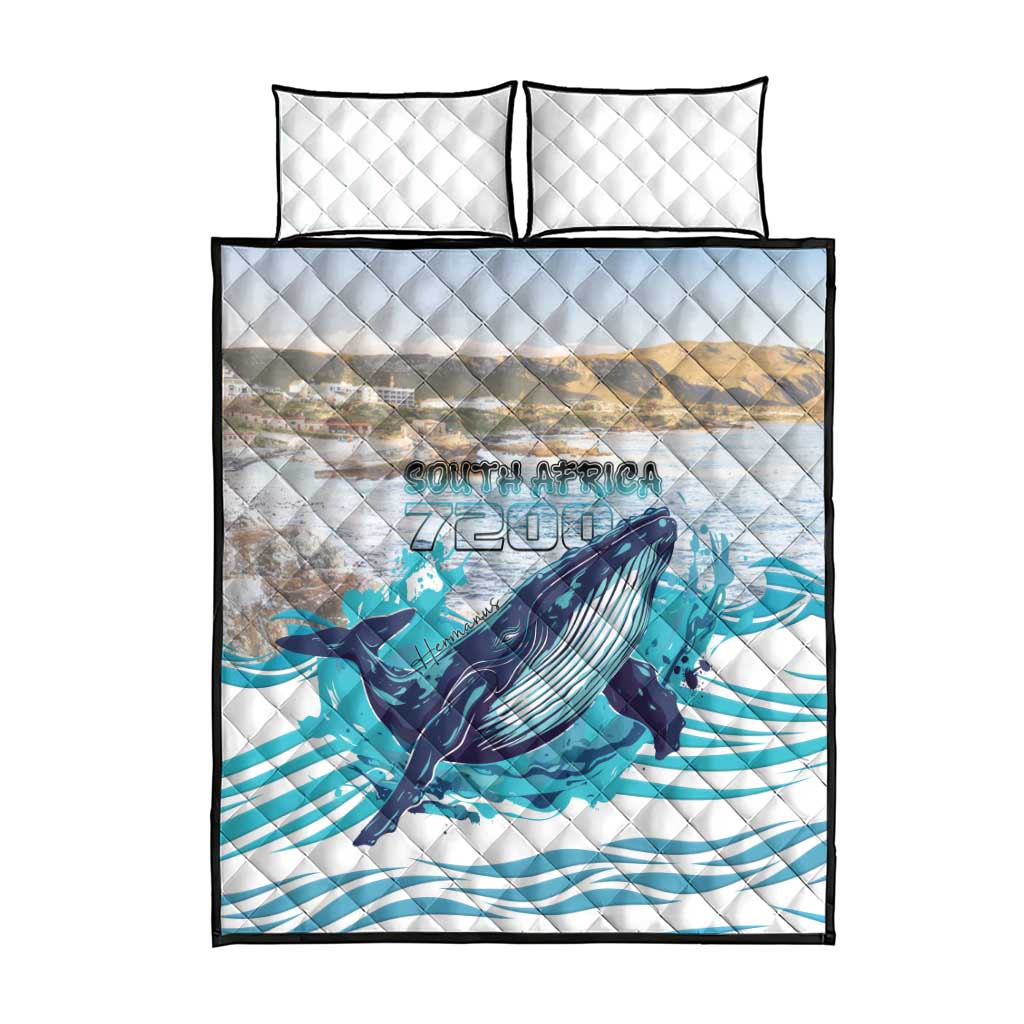 South Africa Whale Hermanus Fest Quilt Bed Set LT15