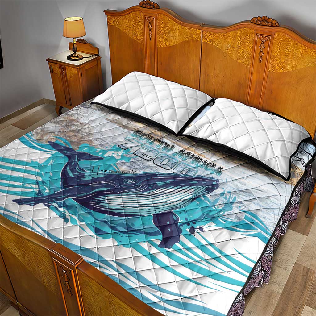 South Africa Whale Hermanus Fest Quilt Bed Set LT15