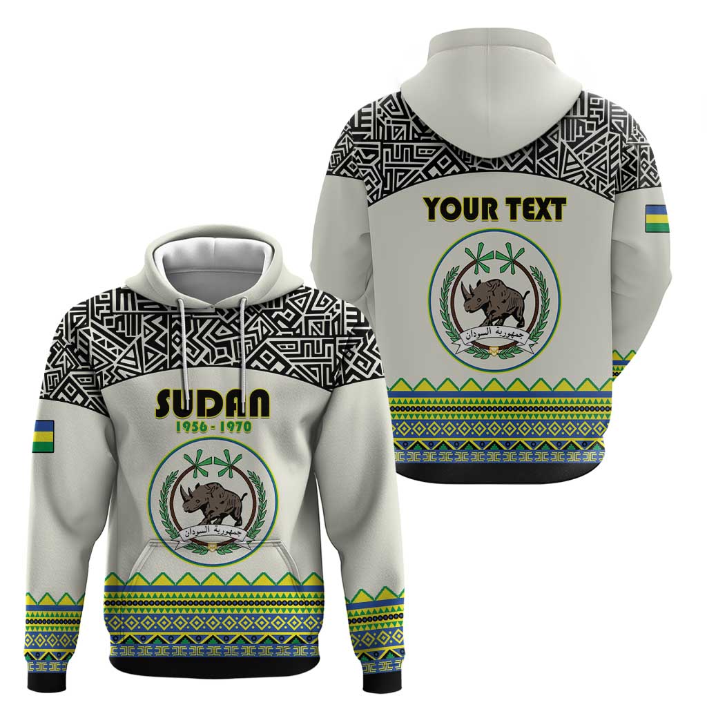 Personalized Sudan 1956-1970 Hoodie With African Pattern LT15