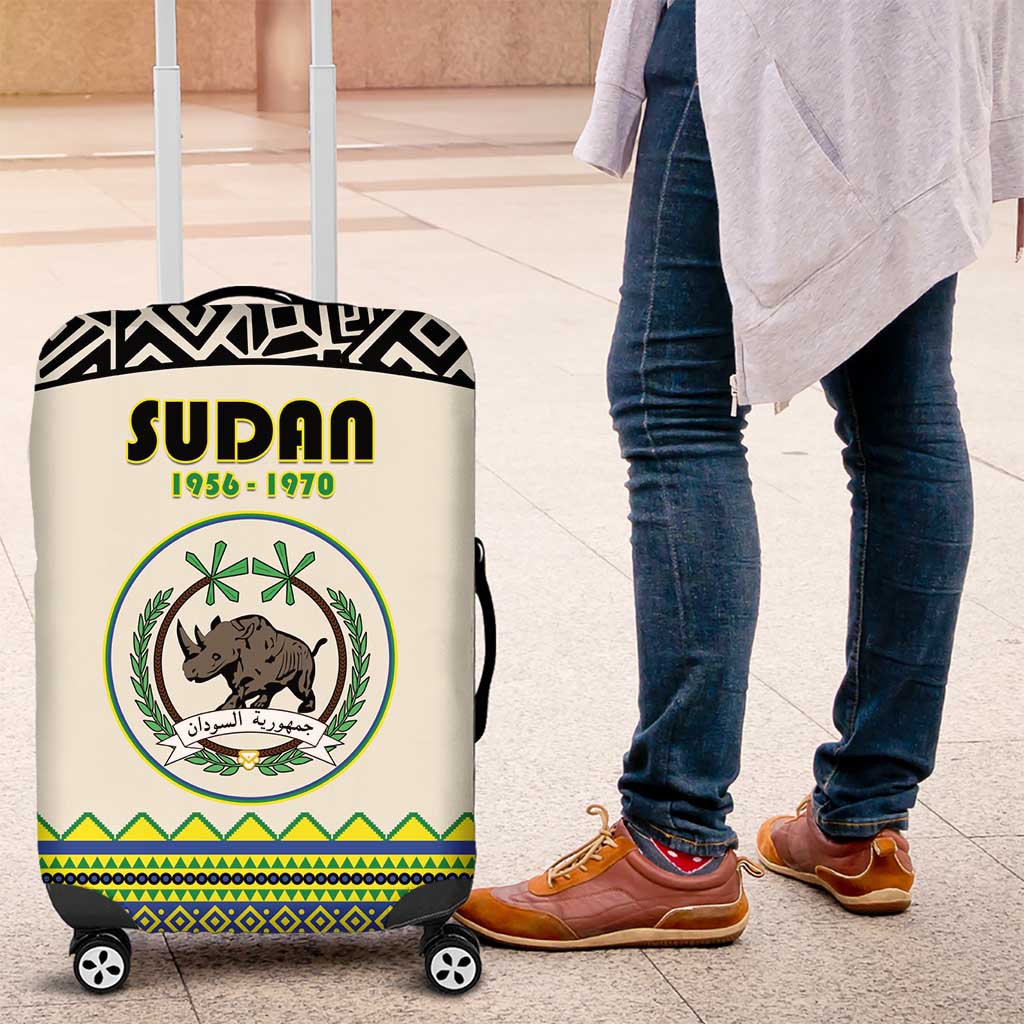 Sudan 1956-1970 Luggage Cover With African Pattern LT15