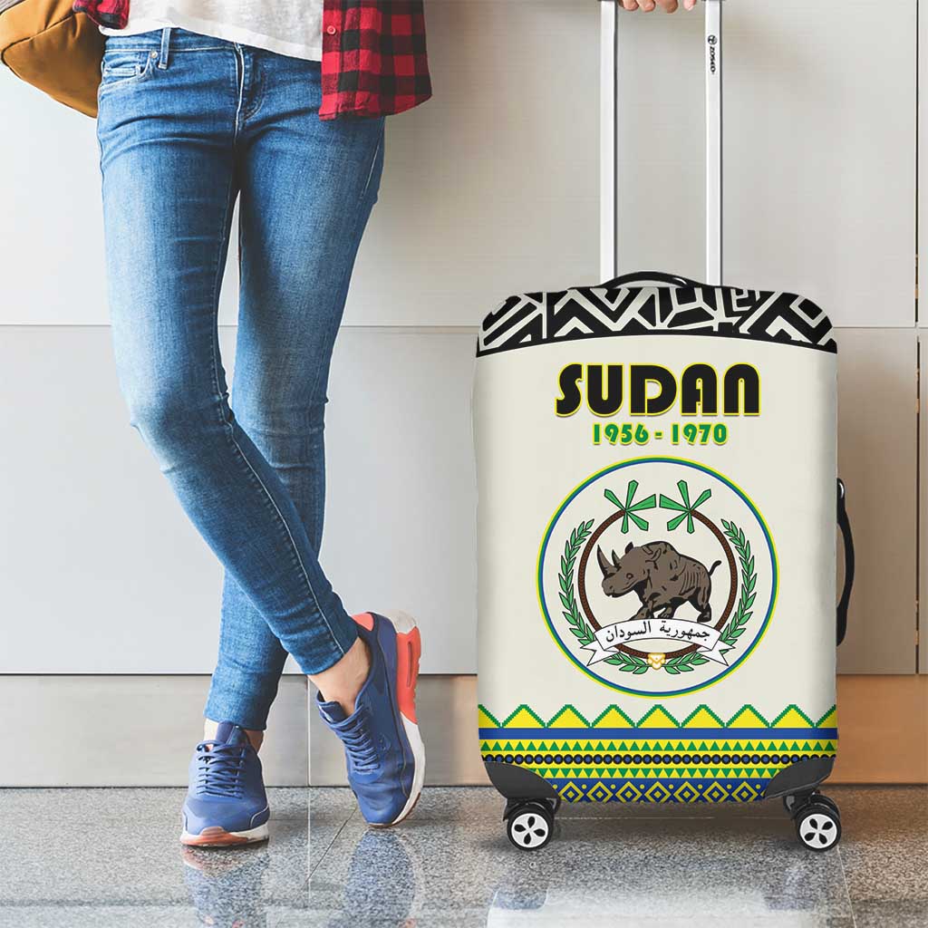 Sudan 1956-1970 Luggage Cover With African Pattern LT15