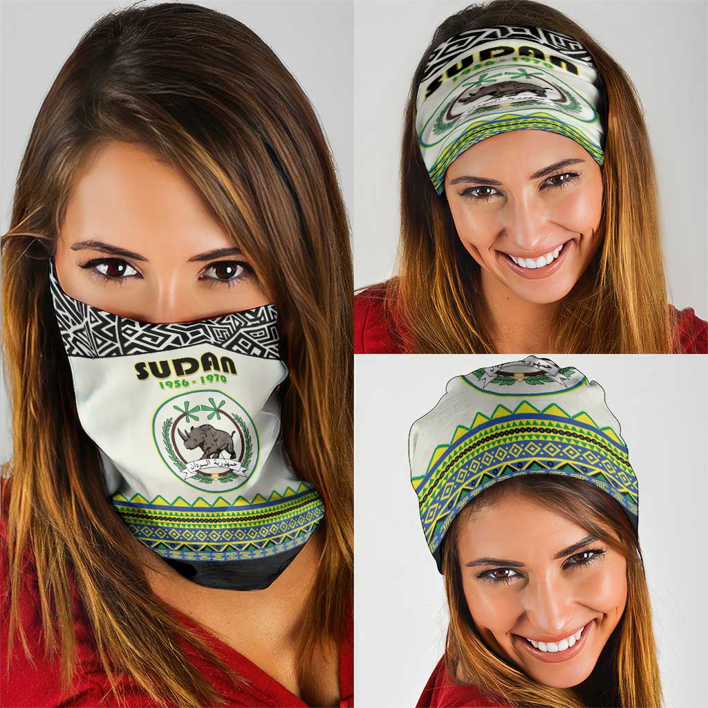 Sudan 1956-1970 Neck Gaiter With African Pattern LT15