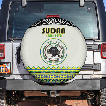 Sudan 1956-1970 Spare Tire Cover With African Pattern LT15