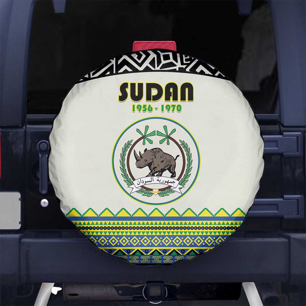 Sudan 1956-1970 Spare Tire Cover With African Pattern LT15