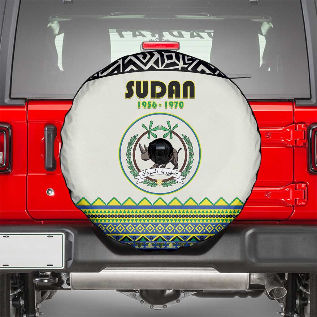 Sudan 1956-1970 Spare Tire Cover With African Pattern LT15
