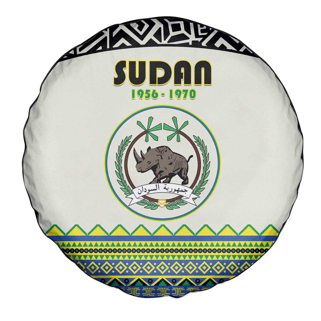Sudan 1956-1970 Spare Tire Cover With African Pattern LT15