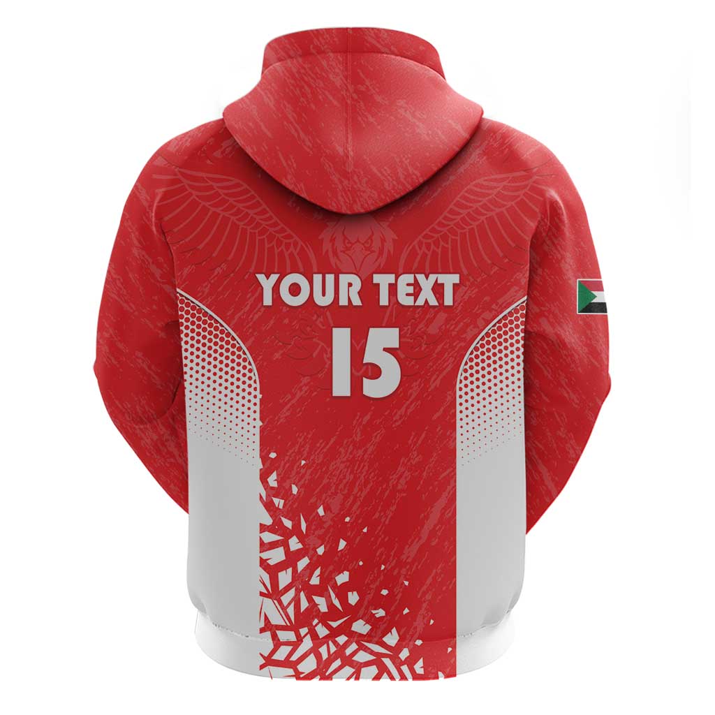 Custom Sudan Football Hoodie Come On Falcons of Jediane LT15