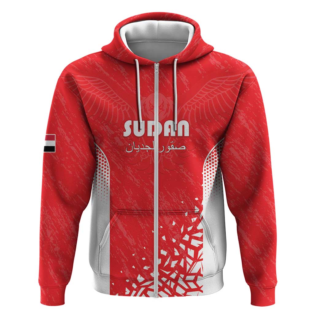 Custom Sudan Football Hoodie Come On Falcons of Jediane LT15