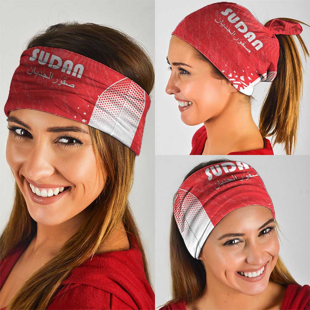 Sudan Football Neck Gaiter Come On Falcons of Jediane LT15
