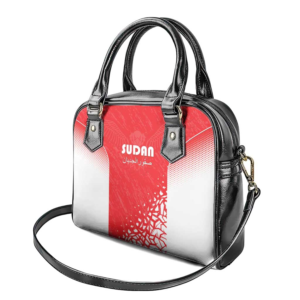 Sudan Football Shoulder Handbag Come On Falcons of Jediane LT15