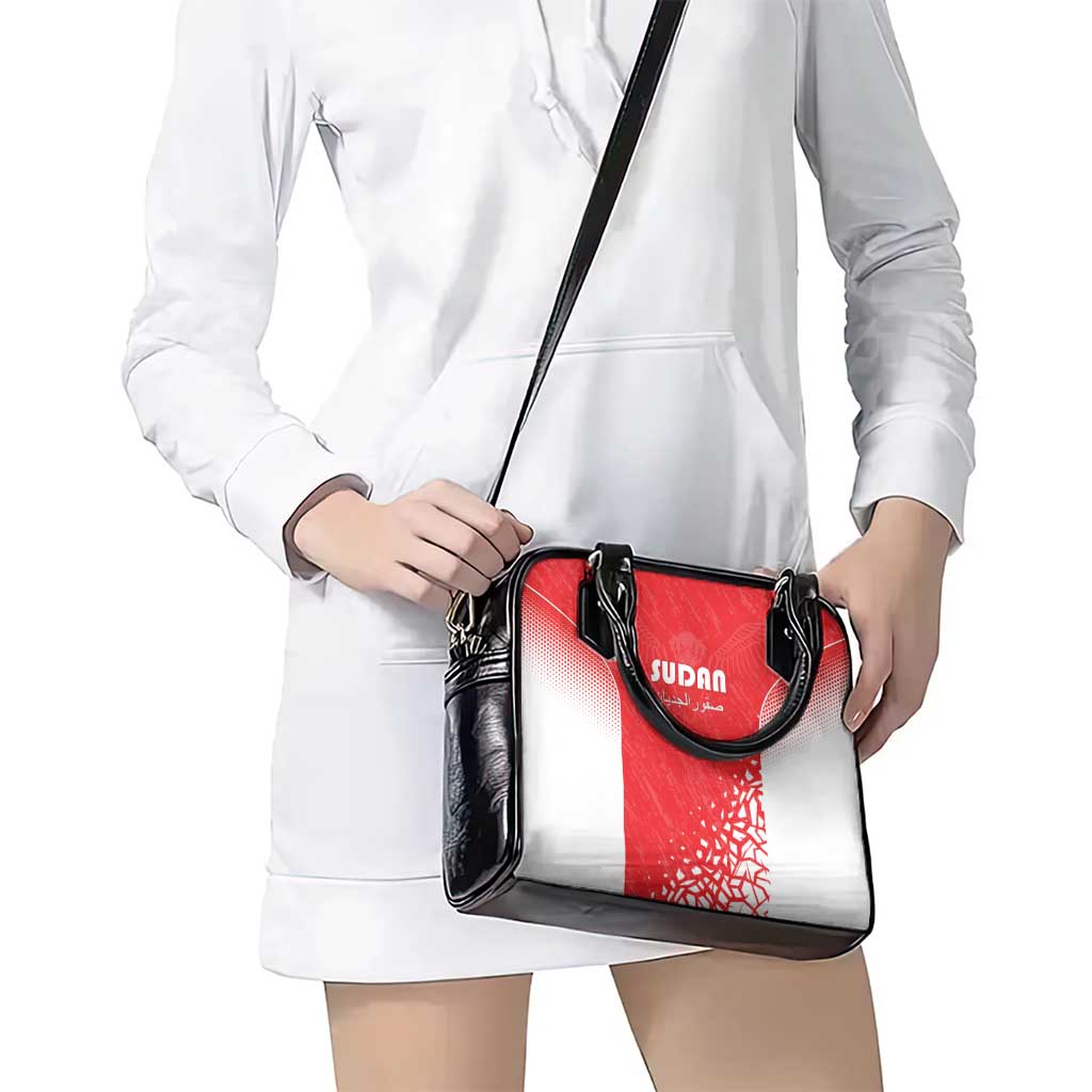 Sudan Football Shoulder Handbag Come On Falcons of Jediane LT15