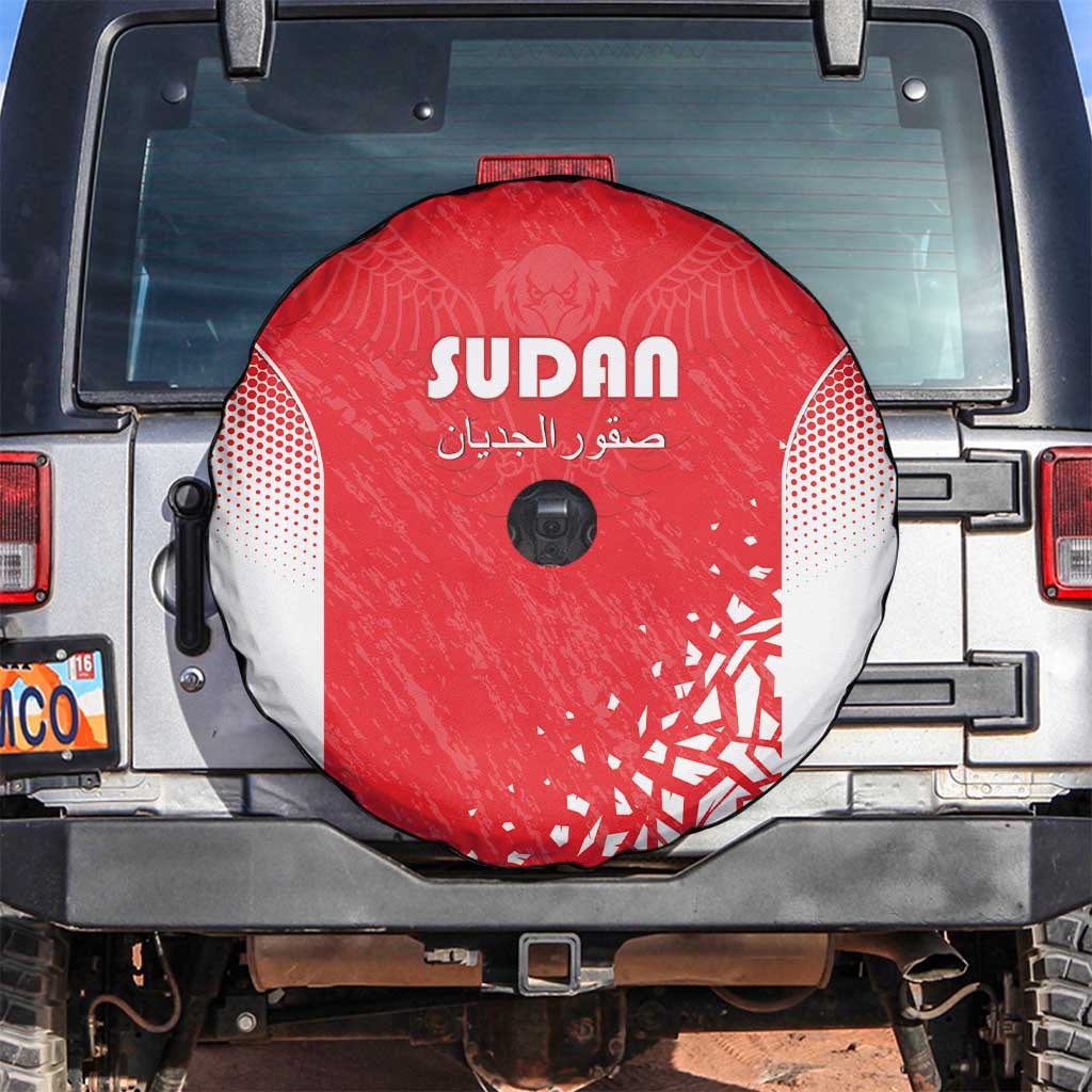 Sudan Football Spare Tire Cover Come On Falcons of Jediane LT15