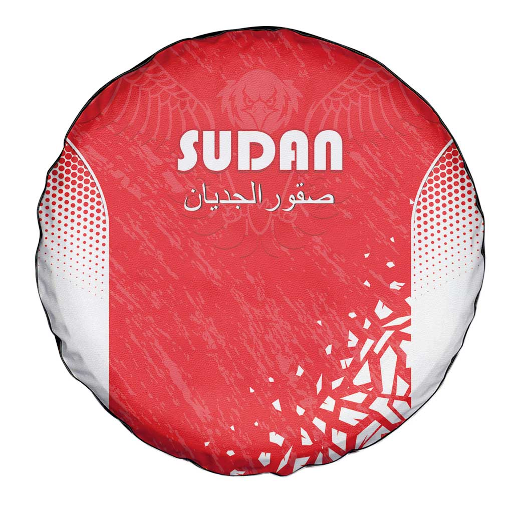 Sudan Football Spare Tire Cover Come On Falcons of Jediane LT15