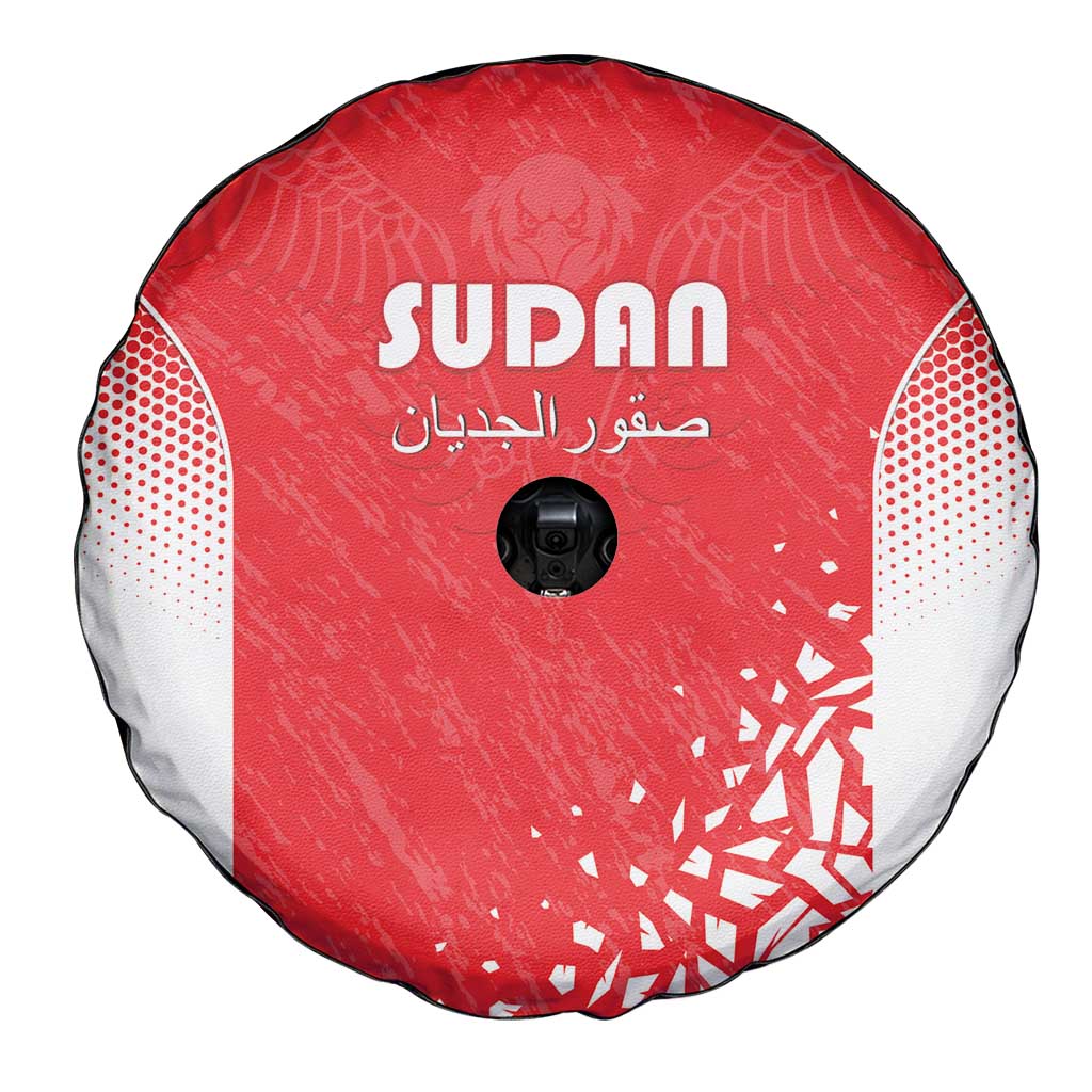 Sudan Football Spare Tire Cover Come On Falcons of Jediane LT15