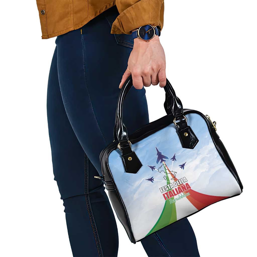 Italy Festa della Repubblica Shoulder Handbag Frecce Tricolori with Dove LT17