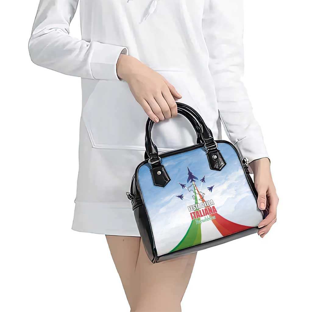 Italy Festa della Repubblica Shoulder Handbag Frecce Tricolori with Dove LT17