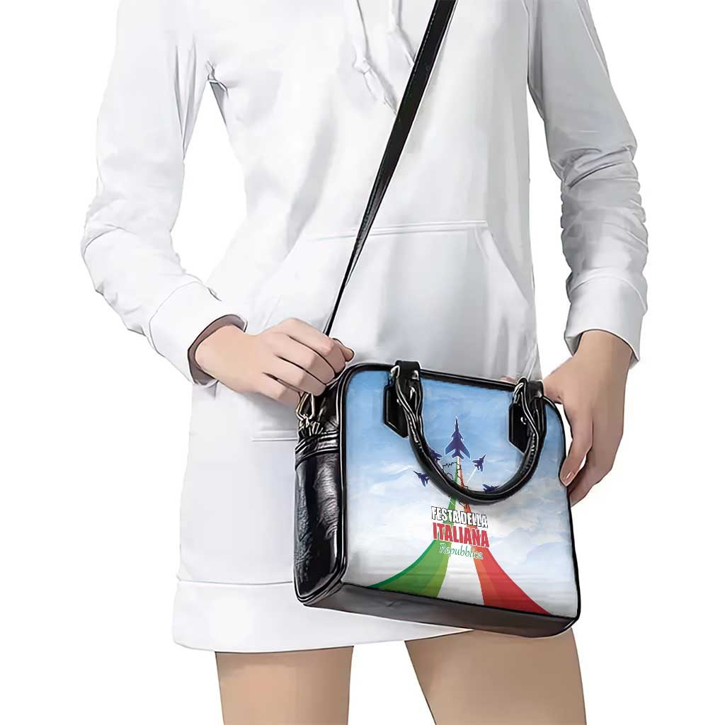 Italy Festa della Repubblica Shoulder Handbag Frecce Tricolori with Dove LT17