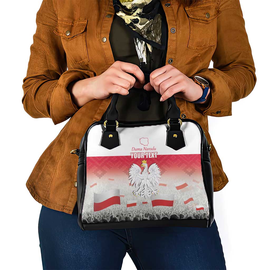 Polish Flag Day Personalized Shoulder Handbag Duma Narodu 2nd May LT17