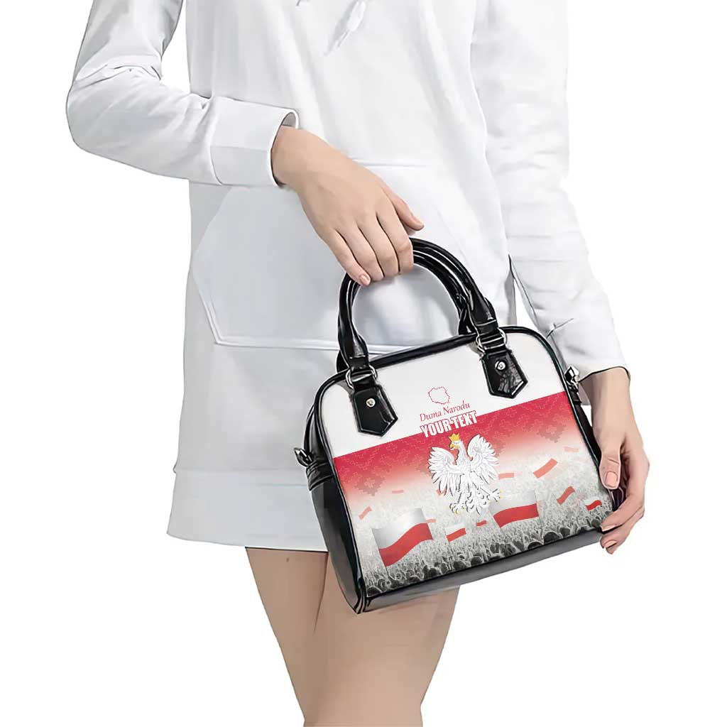 Polish Flag Day Personalized Shoulder Handbag Duma Narodu 2nd May LT17