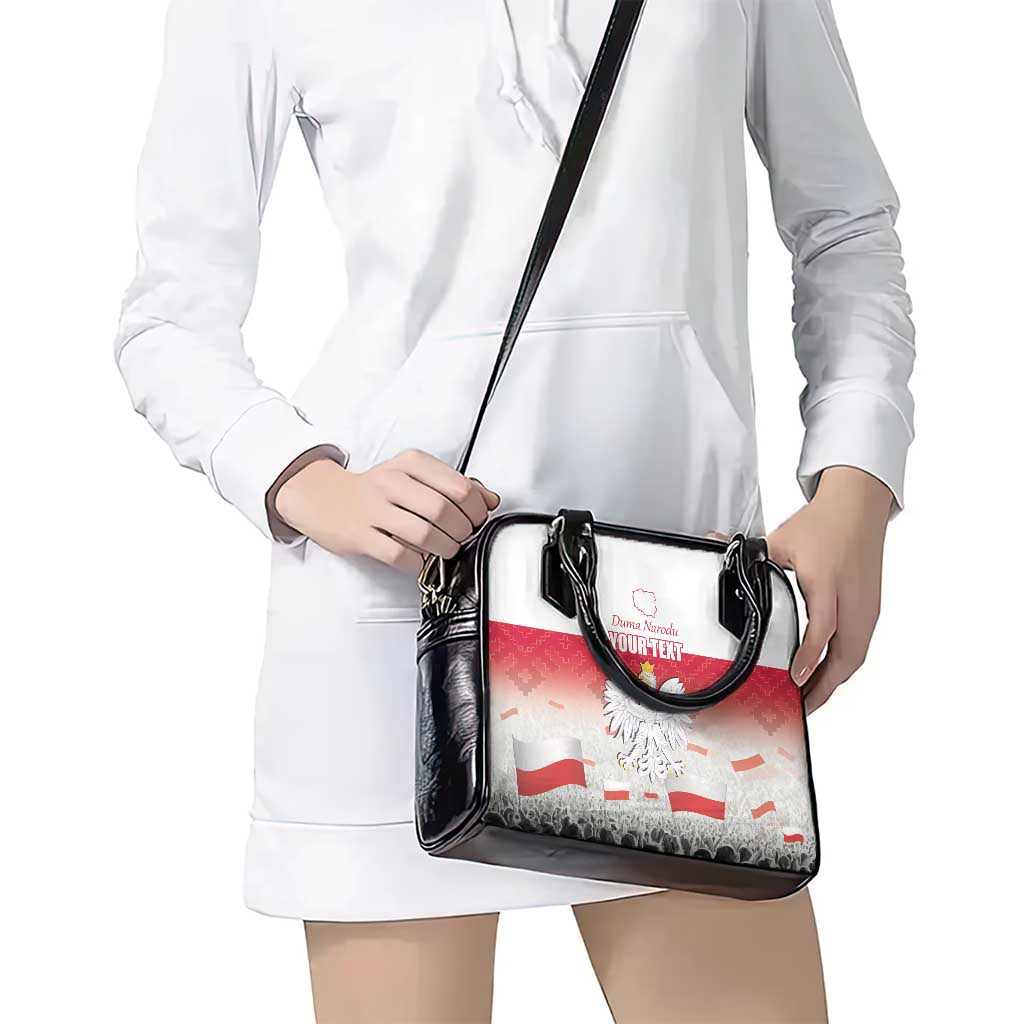 Polish Flag Day Personalized Shoulder Handbag Duma Narodu 2nd May LT17