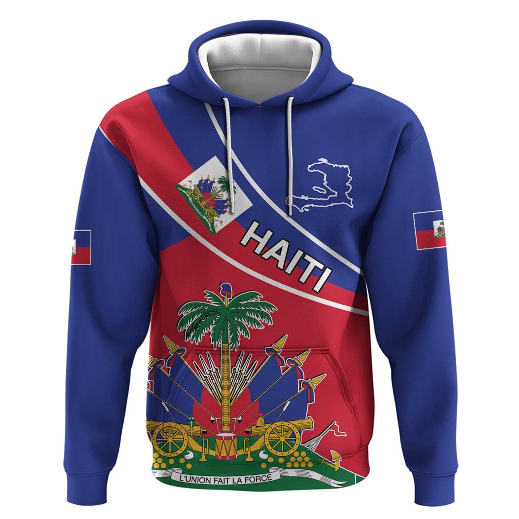 Haitian Flag Day 18 May Hoodie Jounen Drapo Ayisyen LT17