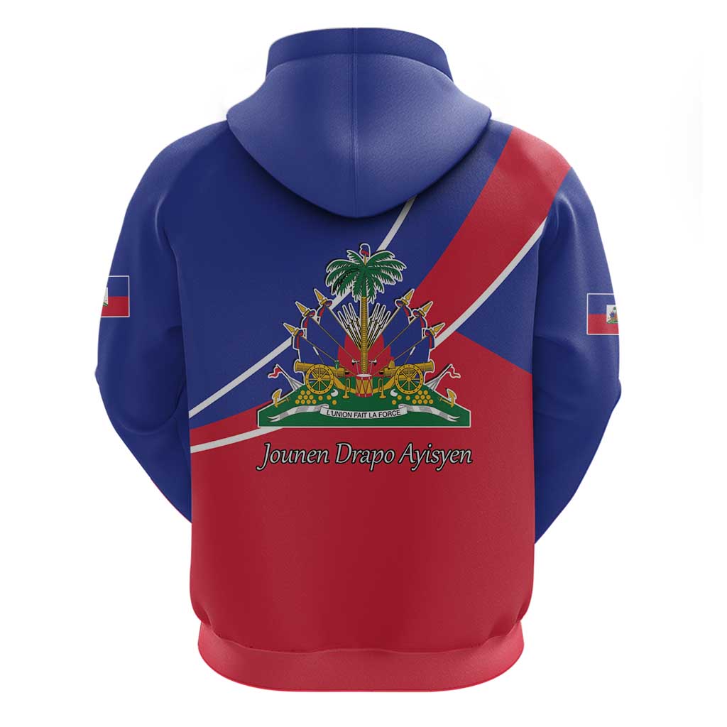 Haitian Flag Day 18 May Hoodie Jounen Drapo Ayisyen LT17