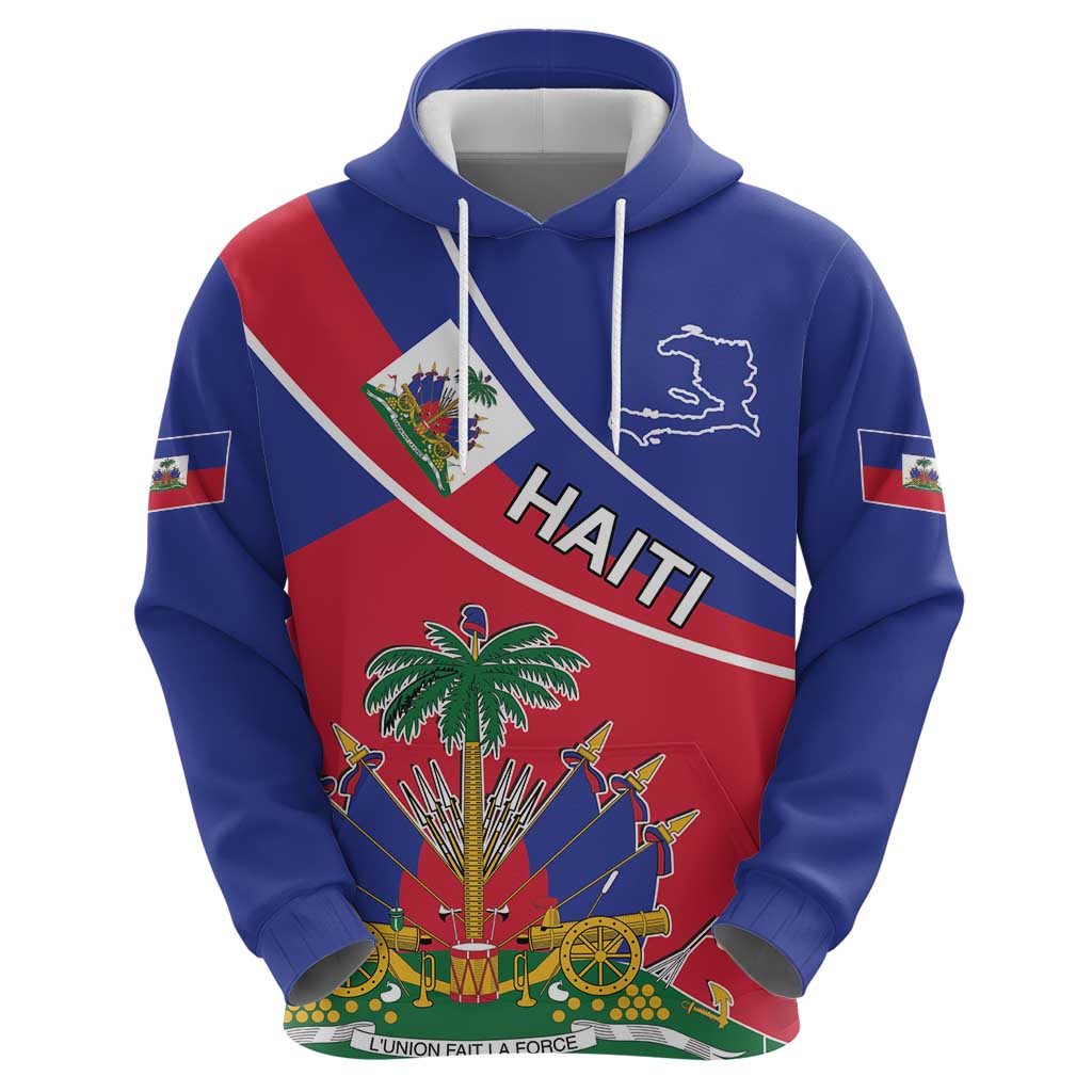 Haitian Flag Day 18 May Hoodie Jounen Drapo Ayisyen LT17