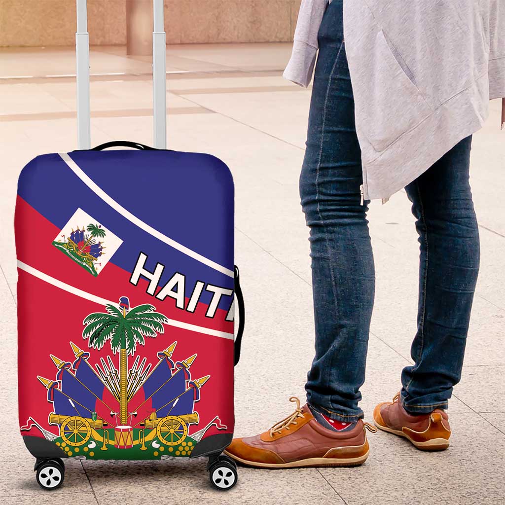 Haitian Flag Day 18 May Luggage Cover Jounen Drapo Ayisyen LT17