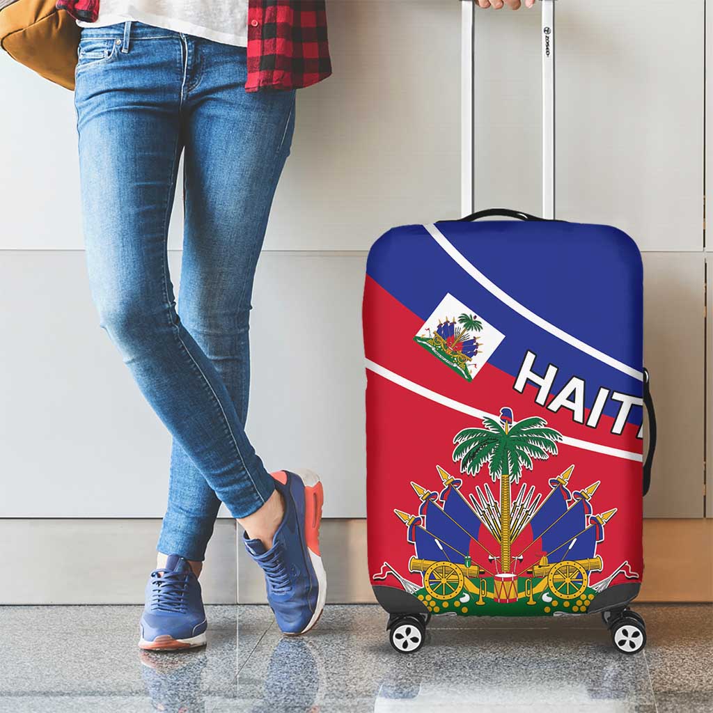 Haitian Flag Day 18 May Luggage Cover Jounen Drapo Ayisyen LT17