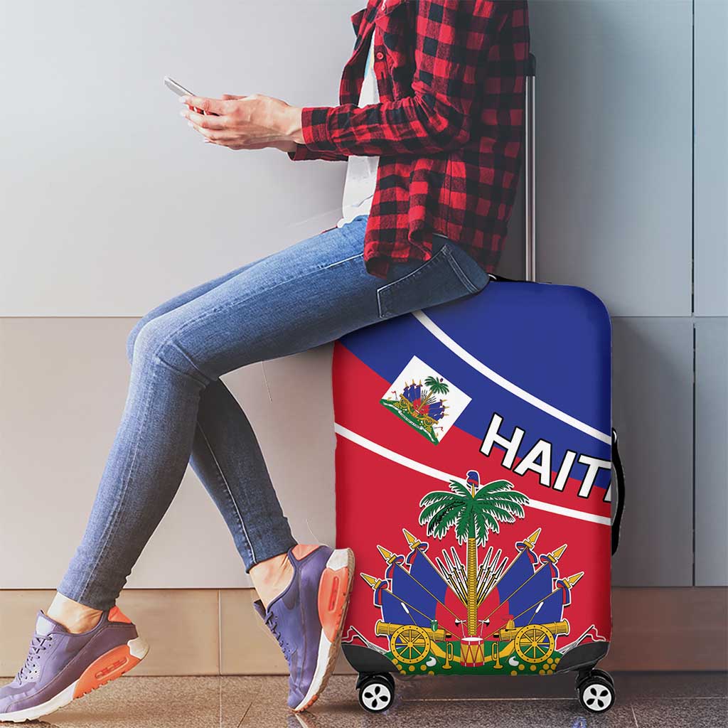 Haitian Flag Day 18 May Luggage Cover Jounen Drapo Ayisyen LT17